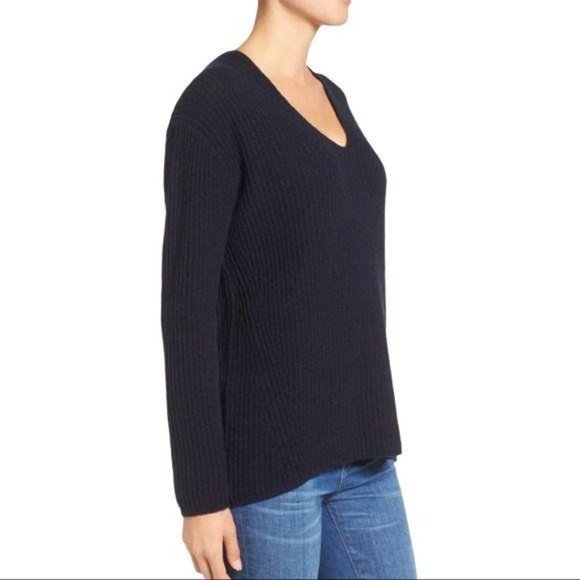 Madewell Woodside Wool Blend Pullover Sweater NWT - Picture 3 of 6